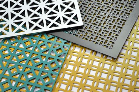 decorative perforated sheet metal patterns|decorative aluminum sheets.